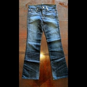 NWOT Armani Exchange Women's Dark Wash Boot Cut Jeans - 6R